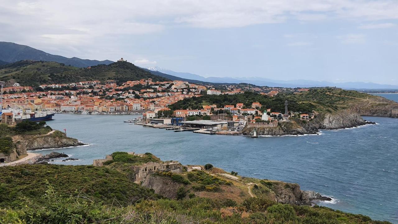L'Escapade, Port A 200M, Climatisation Et Balcon Lägenhet Port Vendres Exteriör bild